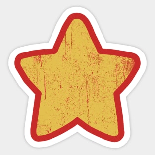 Steven Universe Vintage Star Shirt Sticker